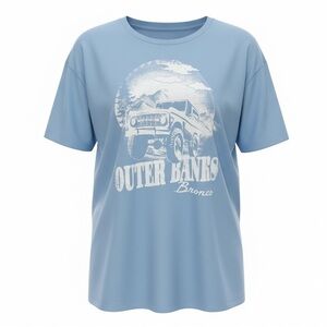 Outer Banks Bronco Graphic T-Shirt Size - Small (NEW)